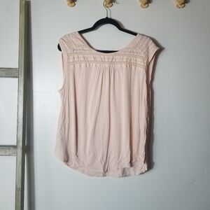LC LAUREN CONRAD WOMEN'S SLEEVELESS BLOUSE SIZE XL